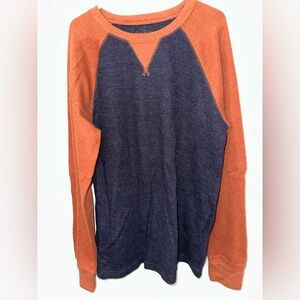 Cat & Jack Boys “Baseball-T” blue/orange